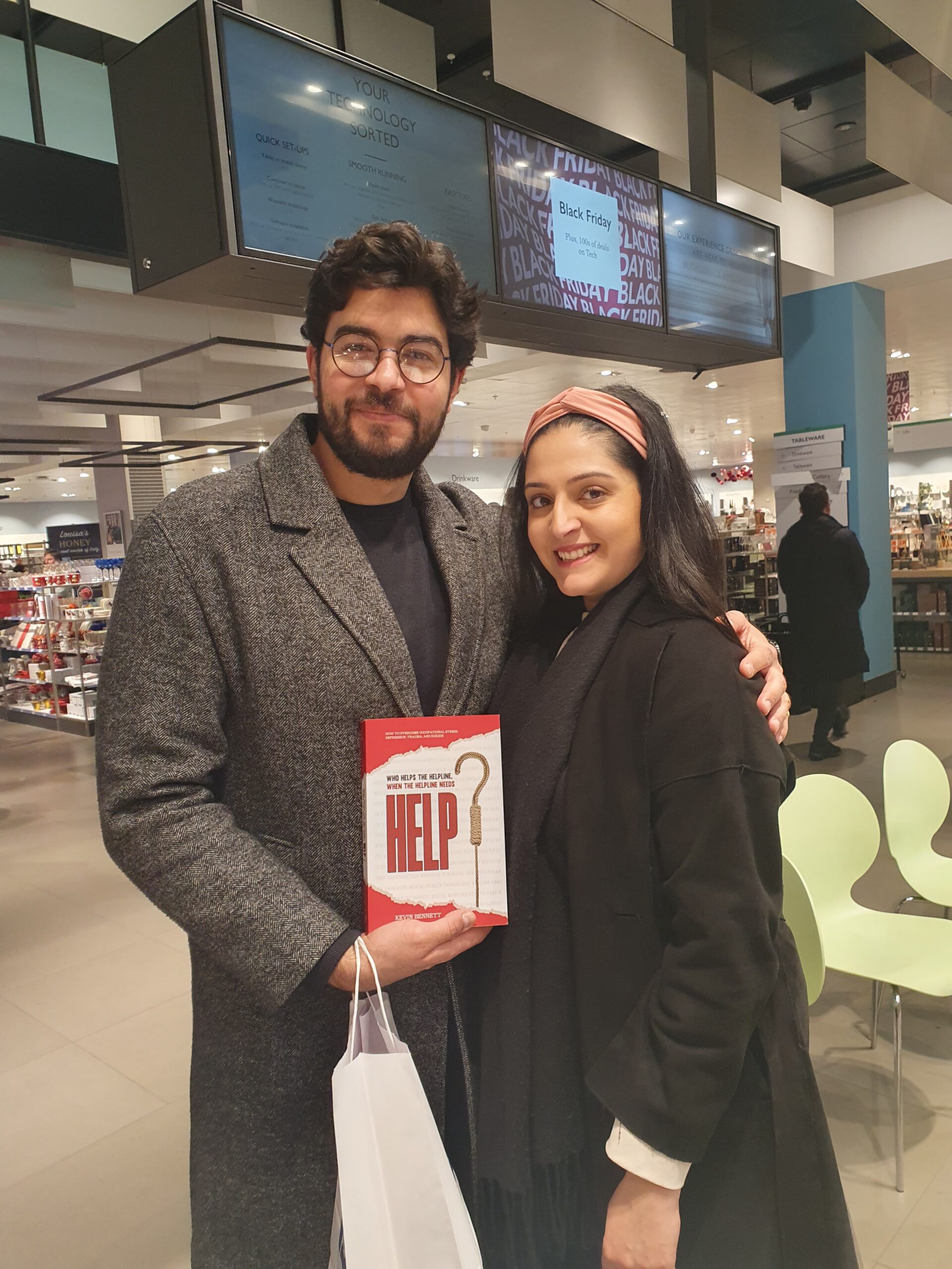 Kevin Bennett’s Book Signing In John Lewis