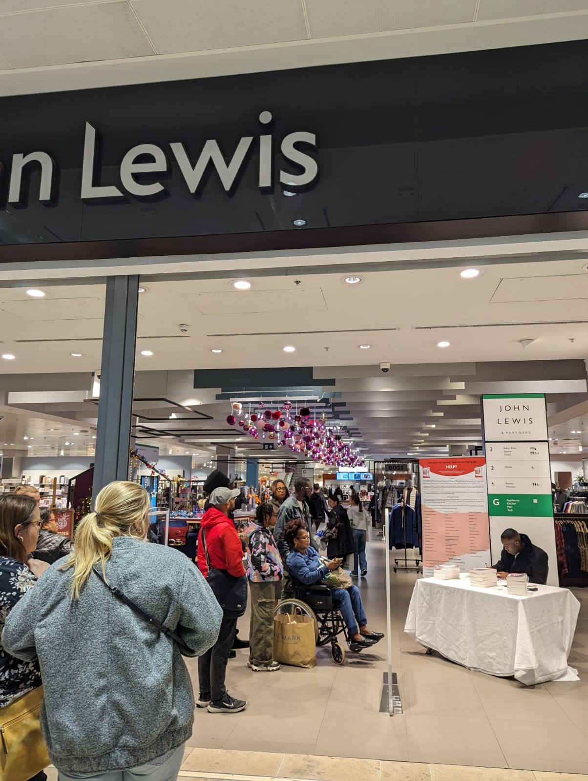 Kevin Bennett’s Book Signing In John Lewis