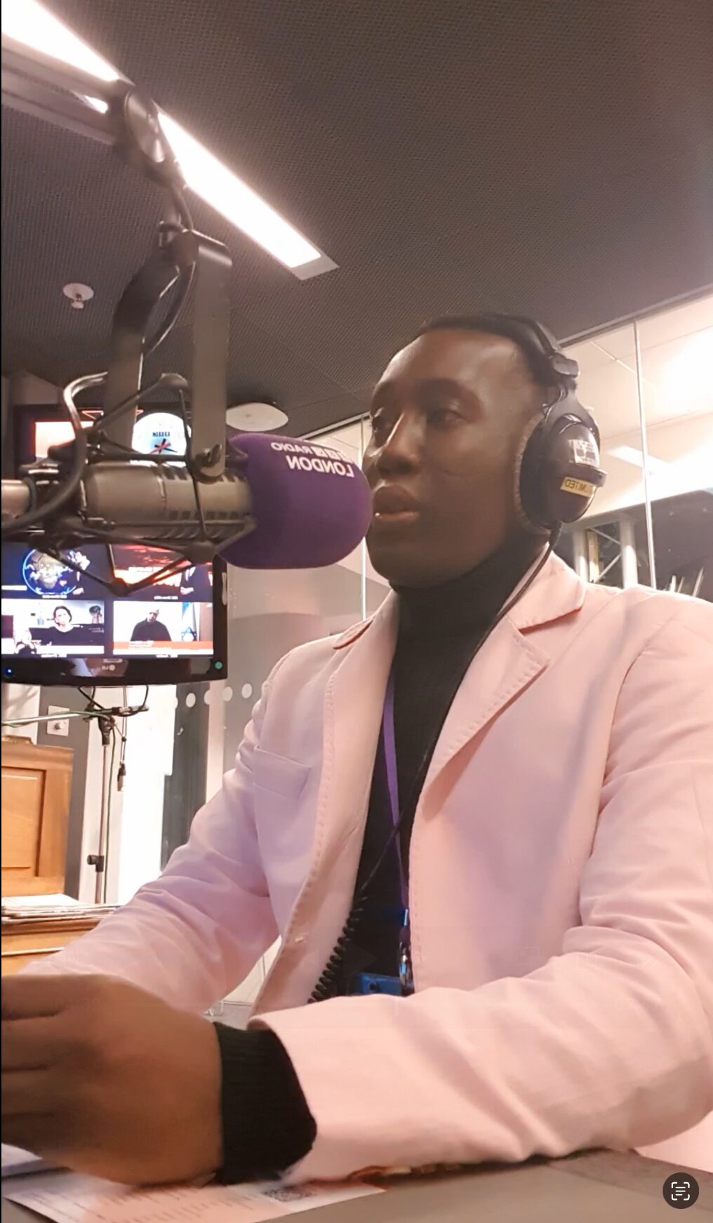 BBC Radio London, Jacqueline Shepherd interviews Kevin Bennett