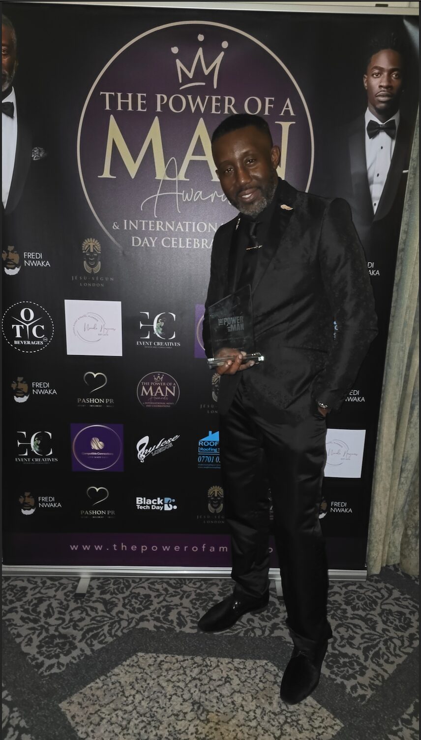 Kevin Bennett wins The Power Of A Man Awards